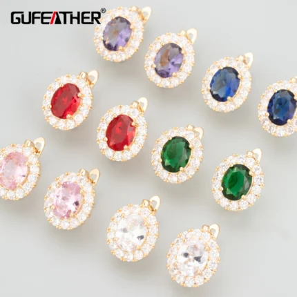 GUFEATHER MC09,fashion jewelry,ear clip earrings for women,nickel free,18k gold plated,copper,glass,earrings jewelry,4pcs/lot - AliExpress 36