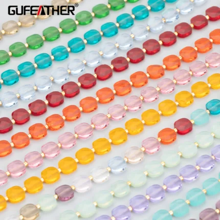 GUFEATHER,one string/lot,MI03,jewelry accessories,quartz stone,charms,diy accessories,scattered bead string,jewelry making - AliExpress 36