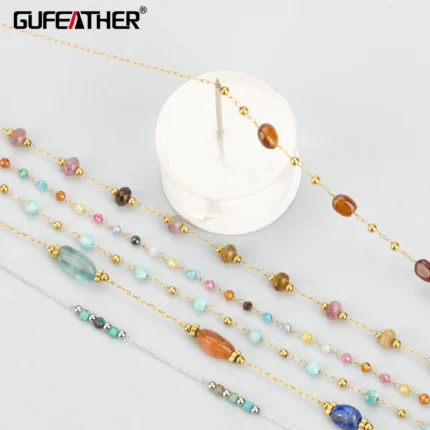 GUFEATHER,10m/lot,C429,thin chain,stainless steel,hand made,diy accessories,jewelry making,diy bracelet necklace - AliExpress 36